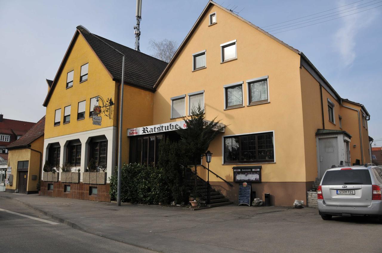 Hotel Gasthof Ratstube เคียร์ชไฮม์ อุนเทอร์ เท็ค ภายนอก รูปภาพ
